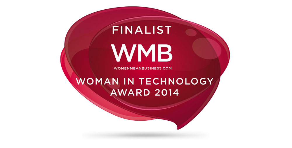 2014 Women Mean Business Woman in Technology Award